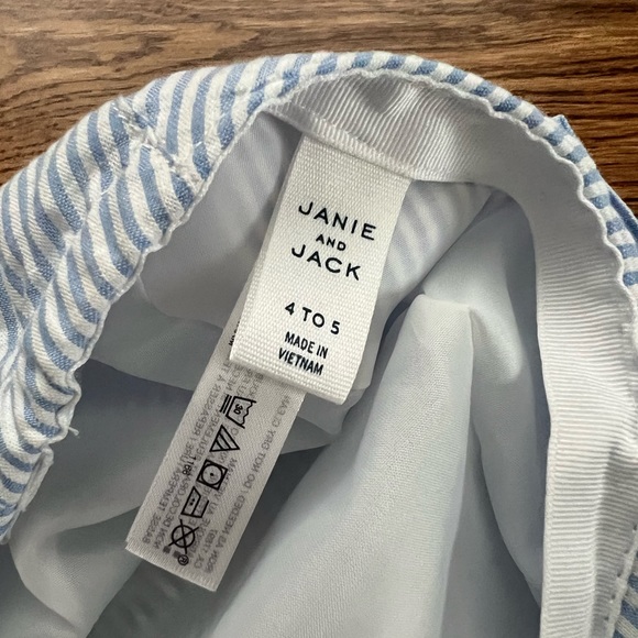 Janie and Jack Gingham Newsboy Cap - Picture 3 of 3